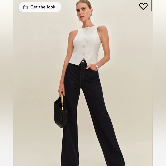 NWT Reformation Rory Vest - Picture 2 of 7